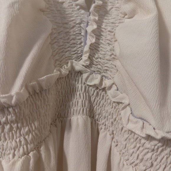 SHEIN White Ruffle Maxi Dress - Picture 5 of 5